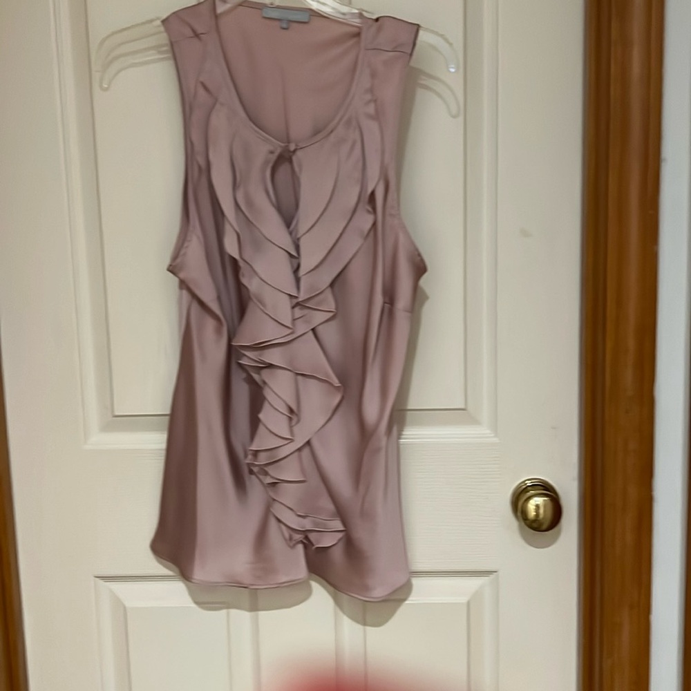 Beautiful silky dress shirt to wear with Jack or alone. Never worn.